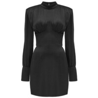 La Mania Sukienka koktajlowa OPHELIE Czarny Premium Fit
