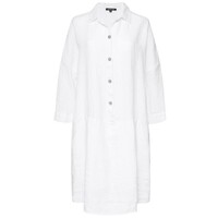 HEXELINE Sukienka 0103/B1 Biały Oversize
