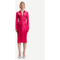 Samsøe Samsøe Sukienka koszulowa Ivana F22400073 Różowy Slim Fit
