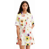 Desigual Krótka sukienka koszulowa w kwiaty Mr. Christian Lacroix 23SWVW751021