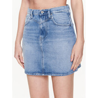 Pepe Jeans Spódnica jeansowa Rachel Skirt PL900979PE9 Niebieski Regular Fit