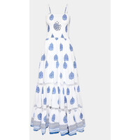 Iconique Sukienka letnia IC23 064 Biały Regular Fit