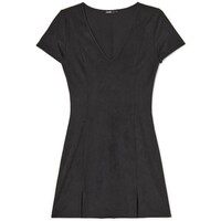 Cropp Czarna sukienka mini 3093W-99X