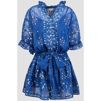 Sukienka Juliet Dunn Mosaic Blouson Dress JD6082-royalblue JD6082-royalblue