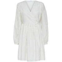 Selected Femme Sukienka 16089220 Biały Regular Fit