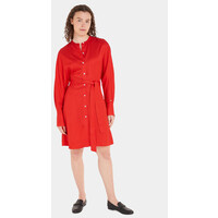 Tommy Hilfiger Sukienka koszulowa WW0WW40245 Czerwony Regular Fit