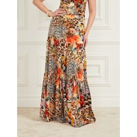 MARCIANO Długa spódnica Marciano w kwiatowy print 3BGD167099Z-P53W