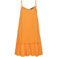 Pieces Sukienka letnia 17139337 Pomarańczowy Regular Fit