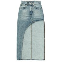 MissDenim Spódnica jeansowa Maxi Niebieski Slim Fit