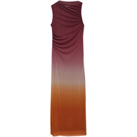 Pull&Bear Długa sukienka tiulowa ze wzorem tie-dye 7392/209