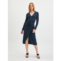 Orsay ciemnoniebieska sukienka damska typu sheath 410249-432000
