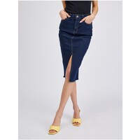 Orsay Granatowa spódnica jeansowa damska 710319550000