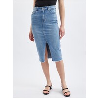 Orsay Niebieska jeansowa spódnica damska 710319547000