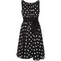 Swing Sukienka koktajlowa black/white SG721C006-850