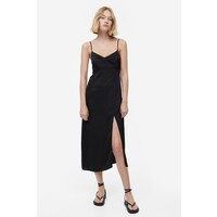 H&M Sukienka z odkrytymi plecami - 1182666002 Czarny