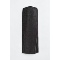 H&M MAMA Brokatowa spódnica ołówkowa - 1102233001 Czarny/Brokat
