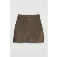 H&M Trapezowa spódnica - 1024166001 Złocisty