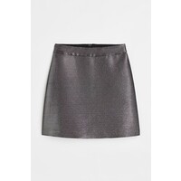 H&M Trapezowa spódnica - 1024166001 Srebrzysty