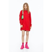 H&M Sukienka dresowa - 0979874006 Czerwony