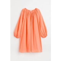 H&M Bawełniana sukienka trapezowa - 1058984001 Koralowy