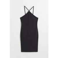 H&M Bawełniana sukienka - 1031516001 Czarny
