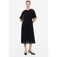 H&M Plisowana sukienka - 1142088002 Czarny