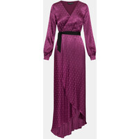 LITTLE MISTRESS Sukienka z jedwabiem - Różowy ciemny 2230034345251