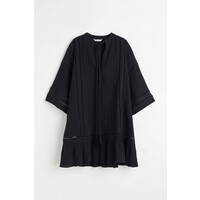 H&M Krótka sukienka tunikowa - 1093260002 Czarny