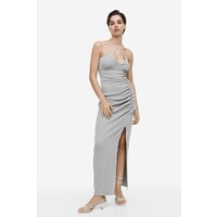 H&M Brokatowa sukienka na ramiączkach - 1161577002 Srebrzysty/Brokat