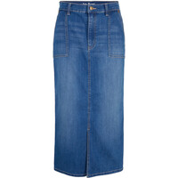 Bonprix Spódnica dżinsowa ze stretchem niebieski denim 