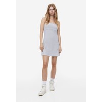 H&M Trapezowa sukienka z dżerseju - 1144635009 Biały/Paski