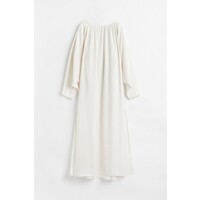 H&M Obszerna sukienka satynowa - 1094192002 Biały