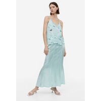 H&M Spódnica maxi - 1174658001 Jasnoturkusowy