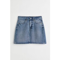 H&M Dżinsowa spódnica mini - 1112015001 Niebieski denim