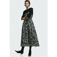 H&M Wzorzysta sukienka bandeau - 1213155001 Czarny/Wzór