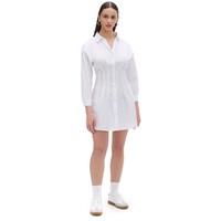 Cropp Biała koszulowa sukienka 9279Y-00X