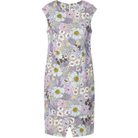 Quiosque Bawełniana sukienka w kwiatowy wzór 4UC016710