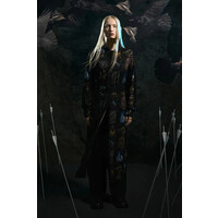 Sukienka midi z kolekcji The Witcher x Medicine kolor czarny