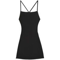 Cropp Czarna sukienka mini z wiązaniem na plecach 9236Y-99X