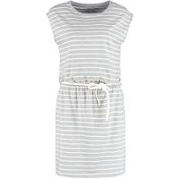 TWINTIP Sukienka z dżerseju grey melange/white TW421C00X-C11