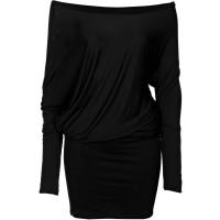 Supertrash WINGDRESS Sukienka z dżerseju black SU521C01Q-802