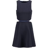 Topshop Sukienka z dżerseju navy blue TP721C074-K11