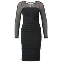 Wallis Sukienka z dżerseju black WL521C01T-Q11