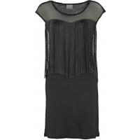 Vero Moda VMFRINGE Sukienka z dżerseju black VE121C0Q3-Q11