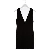 Topshop Sukienka z dżerseju black TP721C00Y-Q11