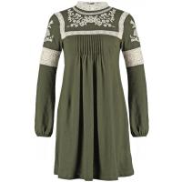 Topshop Sukienka z dżerseju khaki/olive TP721C0B3-N11