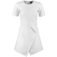 Topshop Sukienka z dżerseju white TP721C0AY-A11