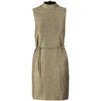 Topshop Sukienka z dżerseju gold TP721C0AR-F11