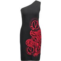 Versus Versace Sukienka etui black/red VE021C01J-Q11