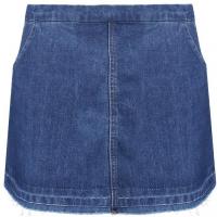Vero Moda VM HELEN Spódnica jeansowa light blue denim VE121B0AC-K11